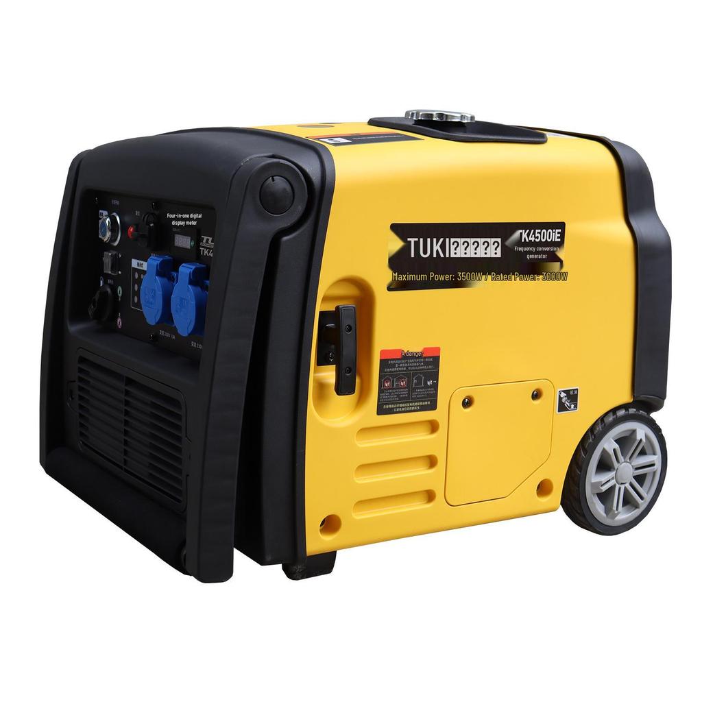 Silent 2kW/3kW Portable Inverter Gasoline Generator for RV and Outdoor Camping, 220V Handheld
