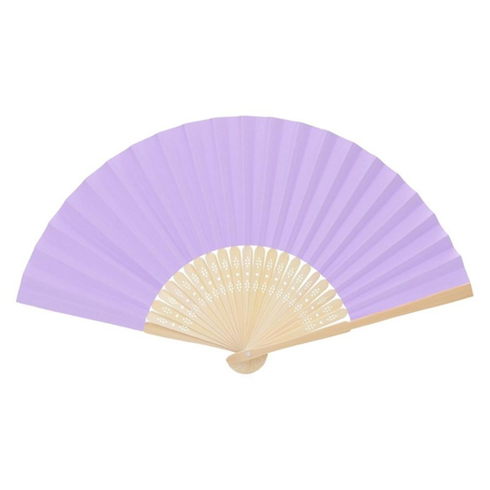 Portable Wedding Party Hand Held Folding Chinese Style Paper Fan