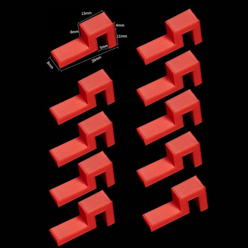 10Pcs Aquarium Bracket Support Frame Mini Acrylic Fish Tank Glass Cover Holder Aquarium Accessories 5/6/8/10/12/15/19mm