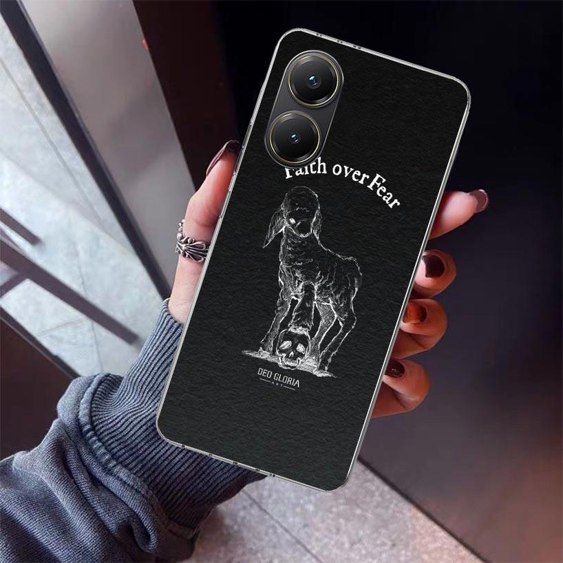 Son Of God Jesus Cross Holy Light Phone Case For Xiaomi Poco X7 X6 X5 Pro F7 Ultra Redmi 15C 15 13 13C 12 12C 10 10A 10C 9 9A 9C