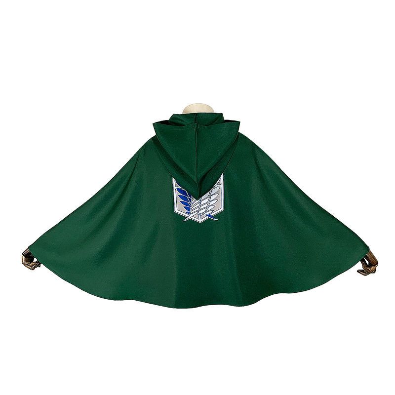Attack on Titan Cos Costume Wings of Freedom Soldiers Chief Cape Cosplay Costume Attack on Titan Cloak