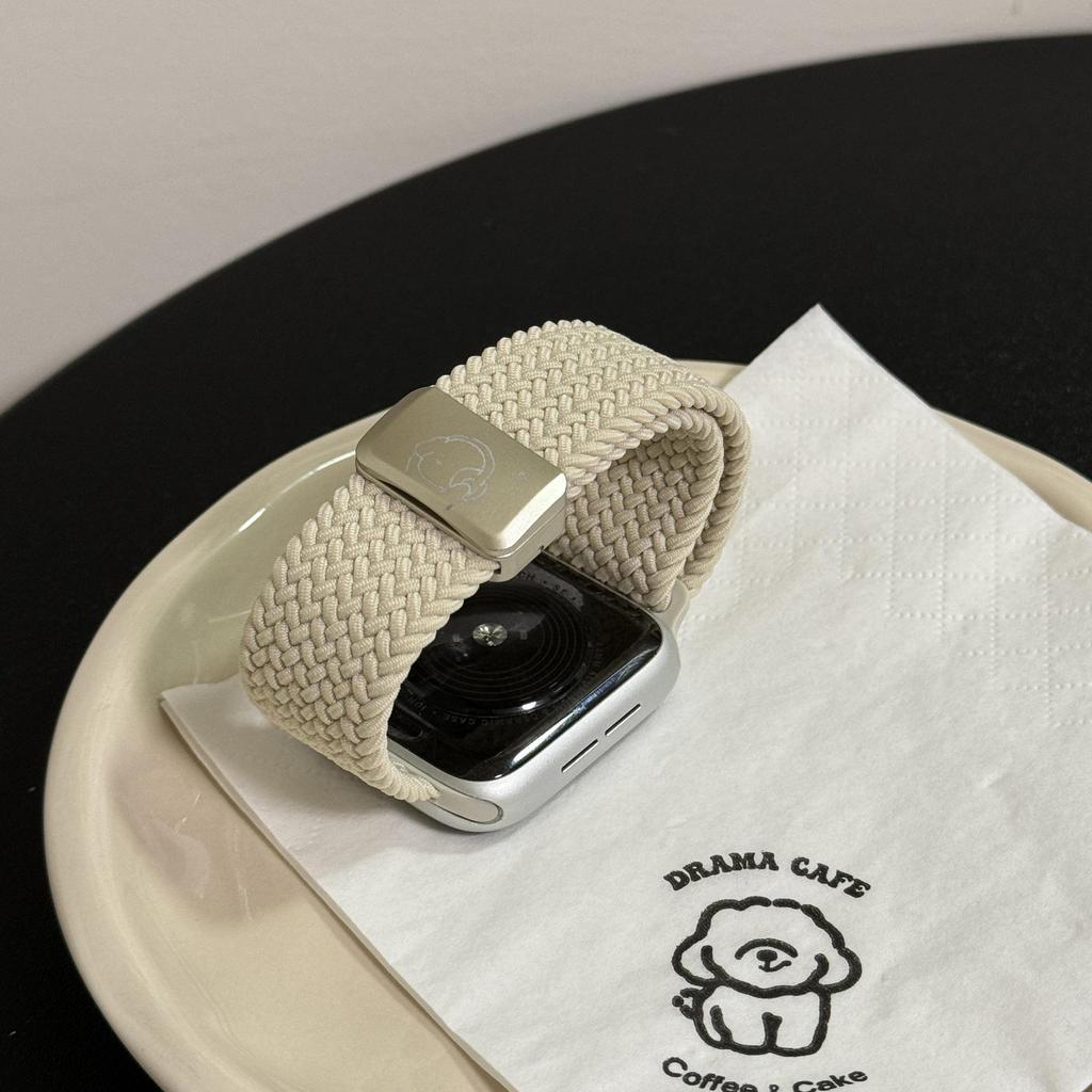 Плетеный ремешок для часов Music Puppy для Apple Watch Series 5-9 и SE