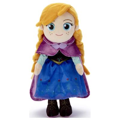 Takara Tomy Arts Плюшевая игрушка Анна из мультфильма «Холодное сердце», поющая и говорящая, высота около 30 см, Игрушка,