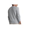Polo Ralph Lauren Rugby Bear Embroidered Crew Neck Long Sleeve Knit Sweater Men Sweater Gray MNPOSWE16820612-020
