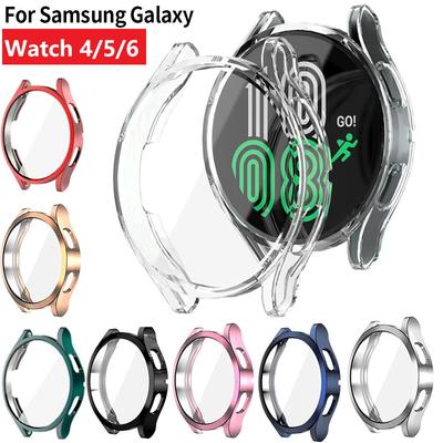 Защитный корпус для Samsung Galaxy Watch 4/5 40 мм 44 мм Защита экрана ТПУ Полная защита Бампер Защитная крышка для Watch 6 40 мм 44 мм