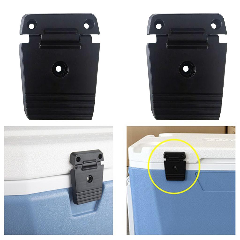Practical High Strength Coolers Latches Replacement Set With Hinges Screws for Ice Chest Repair and Maintenance