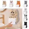 Resin Cat Toilet Paper Holder Storage Dispenser Toilet Roll Holder  Bathroom Roll Paper Organizer