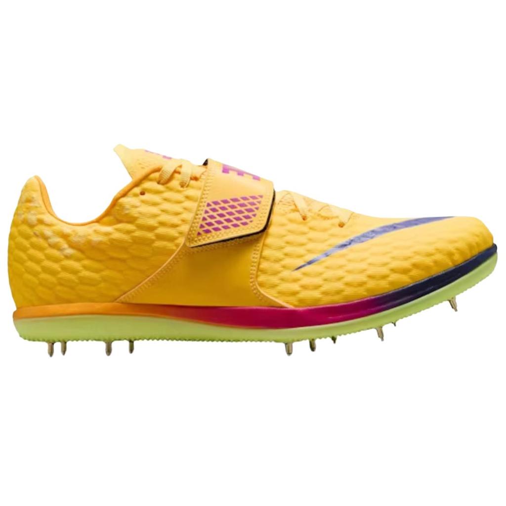 Nike Шиповки для прыжков в высоту Elite Citron Pulse Унисекс Желтый Мега-синий Ярко-пурпурный FZ9636-800