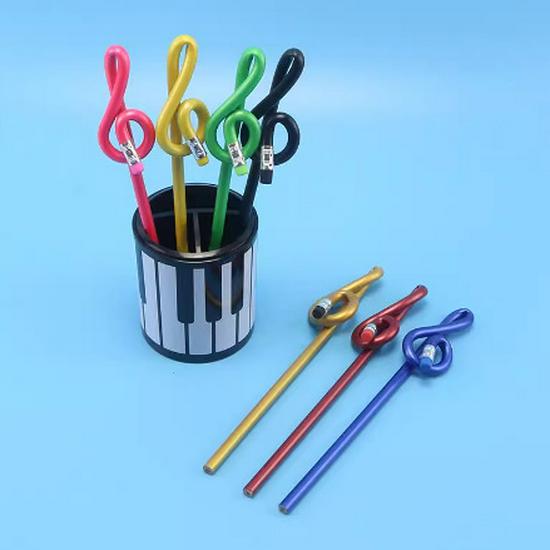 Музыкальный карандаш в форме фортепиано с ключом соль для детей