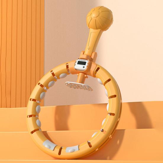 Умное кольцо Hula, тихое, взвешенное, съемное, регулируемое, 5 передач, массажное, сжигающее жир, фитнес-оборудование для тренировок на талии и животе со счетчиком