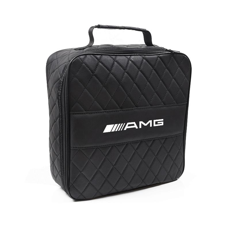 IXEA6 Electric Car Charging Gun Organizer Bag Waterproof Storage Bag Accessories Car Hub Cap For Mercedes Benz AMG W214 W205 W204 W206