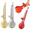Comfortable Grip Outdoor BBQ Clamps Food Grade Kitchen Cooking Clip Silicone Food Tongs  Barbecue