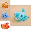 Plush Animal Keychain With Magnetic Color Changing Chameleon For Cute Gift And Decoration