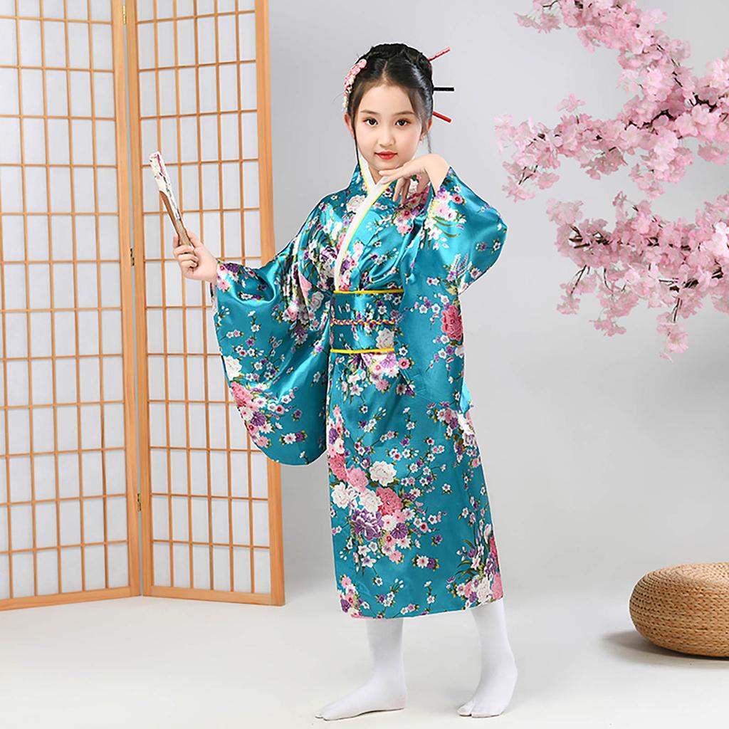 Одежда для маленьких девочек, одежда, кимоно, халат, традиционный японский костюм