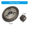 Универсальные металлические сменные шестерни для бесщеточных литиевых угловых шлифмашин 39T 11T Зубья точной машинной обработки Плавная работа