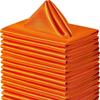 10pcs Soft Satin Napkin Washable Table Napkins Luxurious Dinner Napkins  Hotel