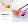 New Reusable Metal Bar Tea Stainless Steel Straws Spoon Coffee Spoons Drinking Straw