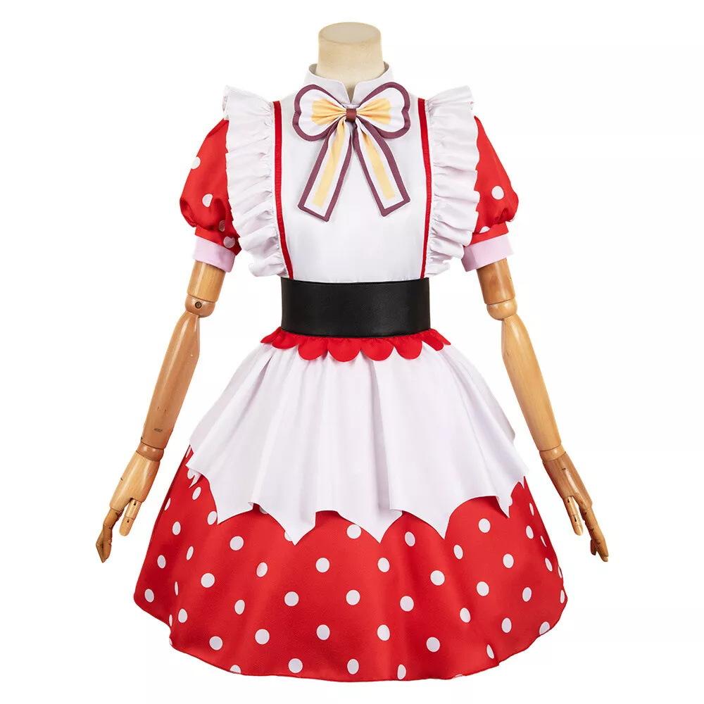 Oshi No Ko S2 Арима Кана Хосино Ай Костюм для косплея Парик Платье для девочек Аниме Косплей Униформа Сценический костюм Одежда для Хэллоуина