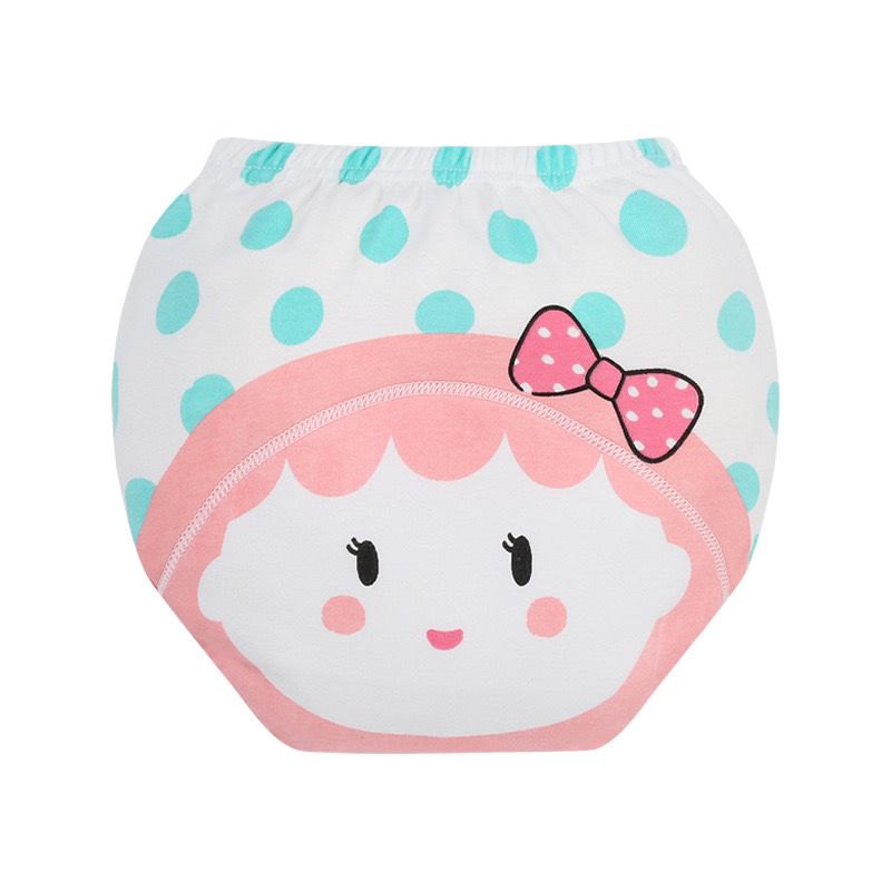 Хлопчатобумажные марлевые подгузники для девочек, подгузники для приучения к горшку, многоразовые моющиеся детские подгузники