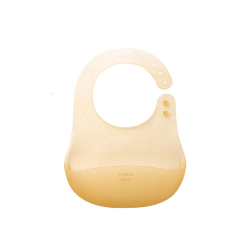 Philips Детский 3D ультратонкий силиконовый слюнявчик Avent