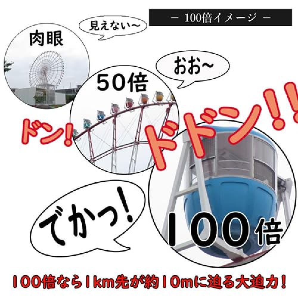 KENKO Ceres Zoom 100x Binoculars CERES-G-Limited18-100x28