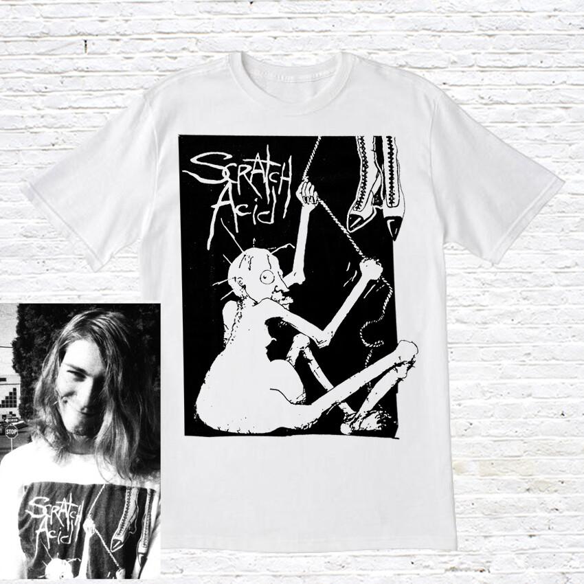 Scratch Acid T-shirt worn by Kurt Cobain