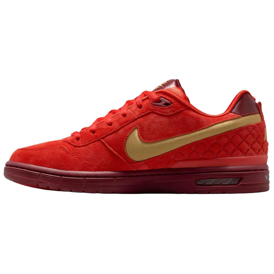 Nike SB Кожаные кроссовки для скейтборда Унисекс Красные IQ5648-600