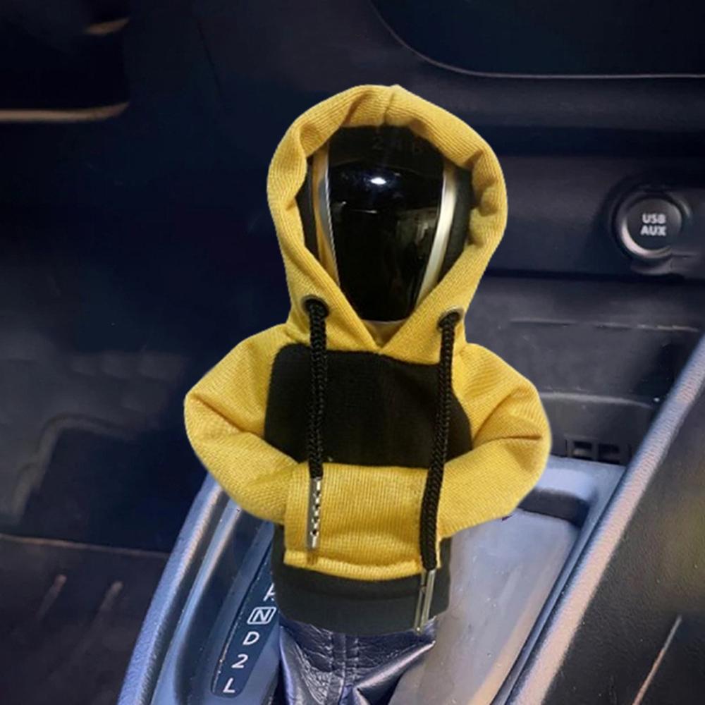 Universal Hoodie Car Gear Car Shift Lever Cover Change Lever Sweatshirt Gearshift Cover Hoodie Gear Knob Sweater Car Decorations