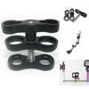Diving Light Ball Head Clamp Adapter Ring Light Arm Clip Aluminum Alloy Clip
