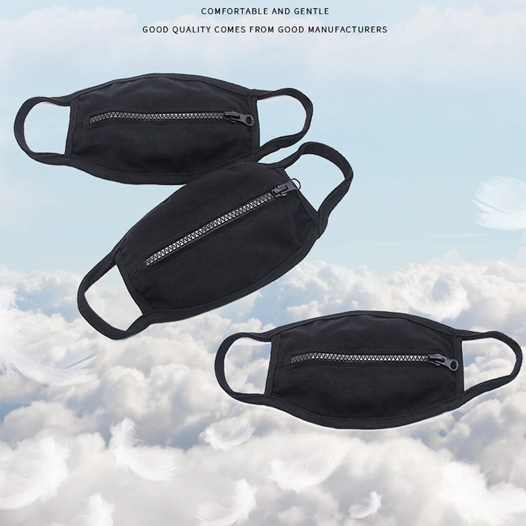 Неодноразовая маска для взрослых унисекс на открытом воздухе с застежкой-молнией туманный солнцезащитный крем можно стирать