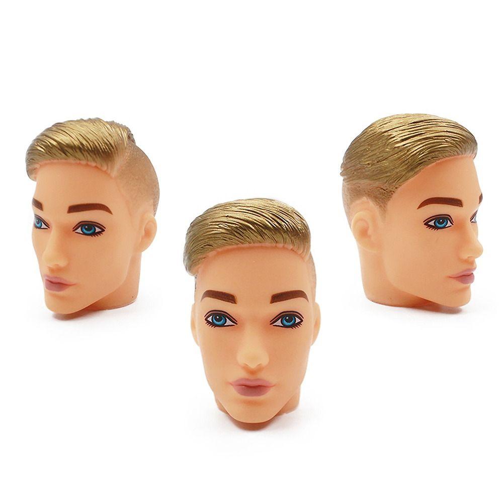 Europe Ancient Doll 1/6BJD Doll Head 6 Styles Black Hair New 32cm Male Doll DIY Doll Head