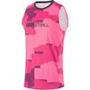 Li Ning All Over Print Letter Round Neck Удобный дышащий повседневный баскетбольный жилет для мужчин, топы красного и фиолетового цвета AAYU067-5