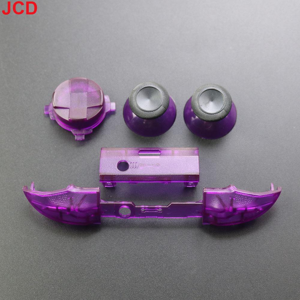 5in1 For Xbox Series X S Controller  LB RB Button Strip Middle BaffleStrip Cross Direction Keys Analog Joystick Cap D-Pad Button