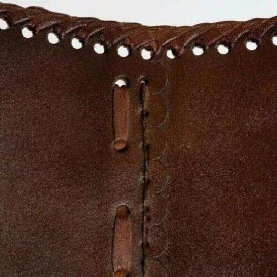 Кожаное кресло-кровать Lounge Accent Butterfly Chair Handmade New с железной рамой