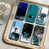 Чехол для телефона Macklin Celebrini San Jose Sharks для Samsung Galaxy A73, A21s, A22, A31, A52, A53, A71, A41 Мягкий черный корпус