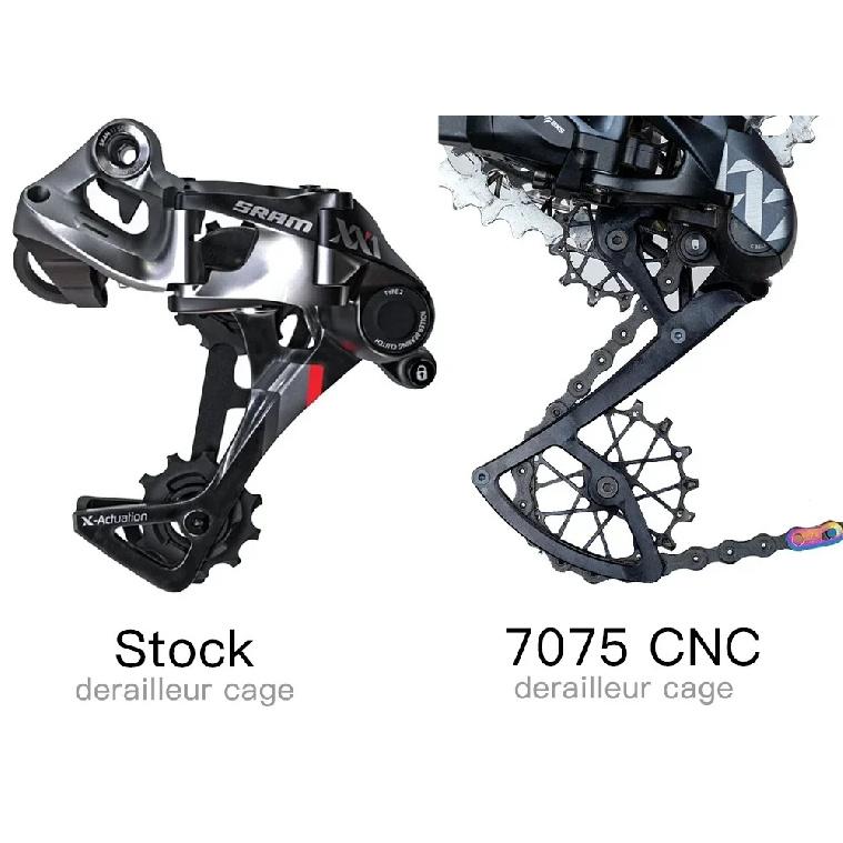 MTB Шоссейный Задний Переключатель Клетка Ролики для SRAM 11/12 скоростей Переключателя Большой Подшипник Для NX GX X01 XX1 EAGLE AXS