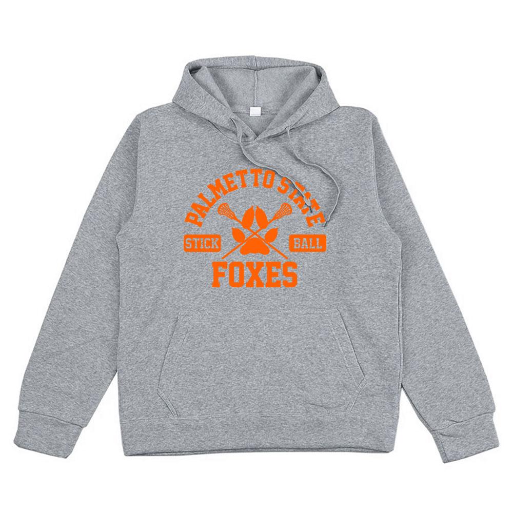 Игровые графические худи Palmetto State Foxes с принтом, толстовки, зимние худи с капюшоном, пуловеры с длинным рукавом