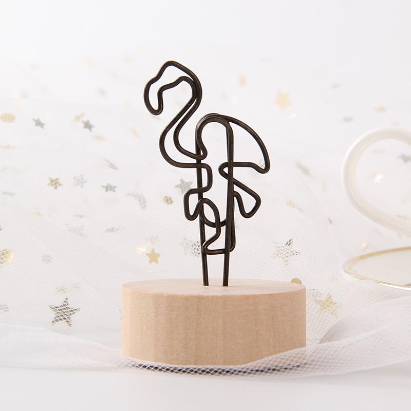 Retro Wood Message Note Holder