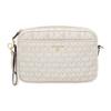 Mk Jet Set Charm Классический узор с логотипом Круглый логотип Сумка-камера Женская сумка через плечо Небесно-белый 32T2GT9C7I-270