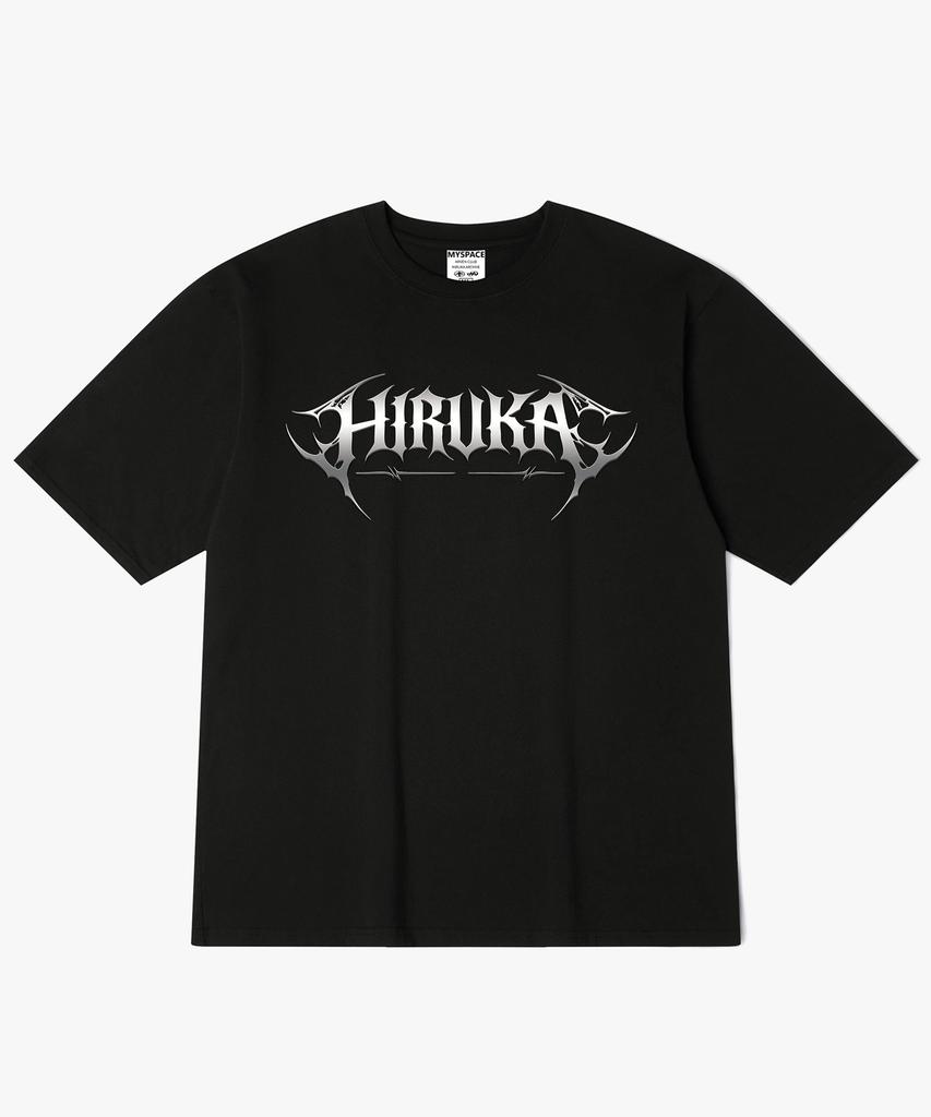 Hilukaakaibeu Металлическая tribal футболка с коротким рукавом