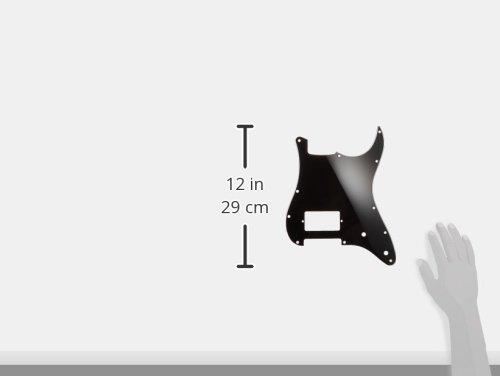 Накладка для электрогитары Scud ST, 1 звукосниматель Humbucker, SC-B3P-4, черная, 3-составная