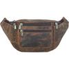 Премиальная поясная сумка из кожи буйвола на пояс, многофункциональная, дорожная сумка для женщин и мужчин