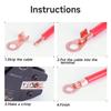 5/10Pcs Copper OT Wire Nose Terminal Crimp OT Type OT Lugs Ring Crimp  Electric Accessory