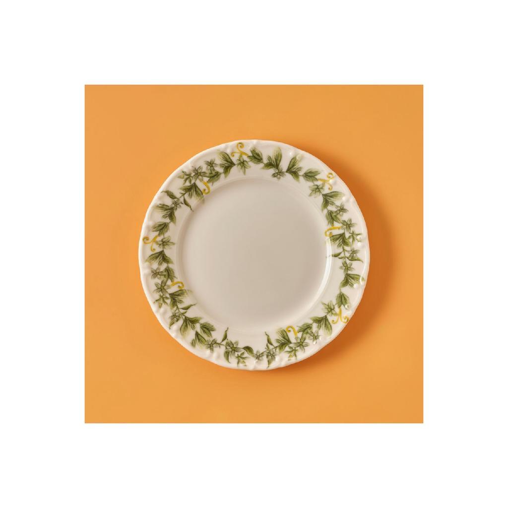 Sicilia Porcelain 24 Piece Dinner Set For 6 Persons Green