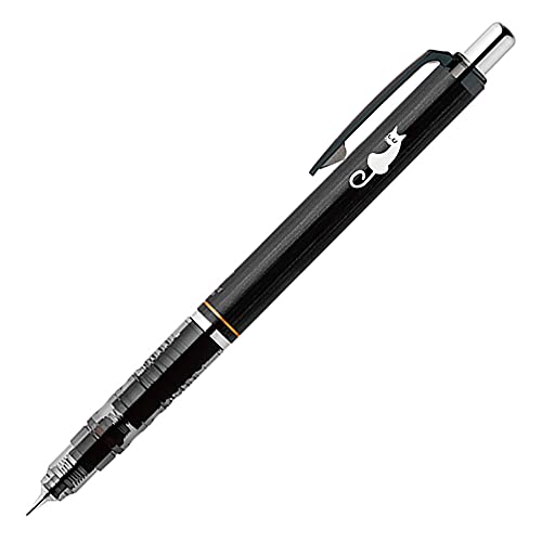 Карандаш механический Zebra Delguard 0,5 мм Cat Black P-MA85-CAT-BK