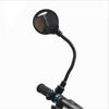 Long Bicycle Rearview Handlebar Mirrors 360 Degree For Mountain Road Bike Motorcycle Bendable Hose Adjustable Rearview Mirror