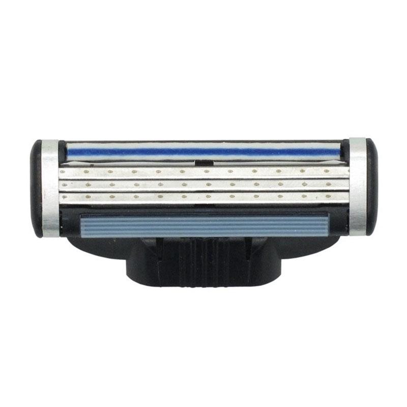 8 Pcs 3 Blade Men Shaving Cassettes Shaving Replaceable Razor Blades