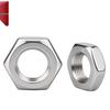 304 Stainless Steel Hex Thin Nut Cap - Sizes M2.5 to M20
