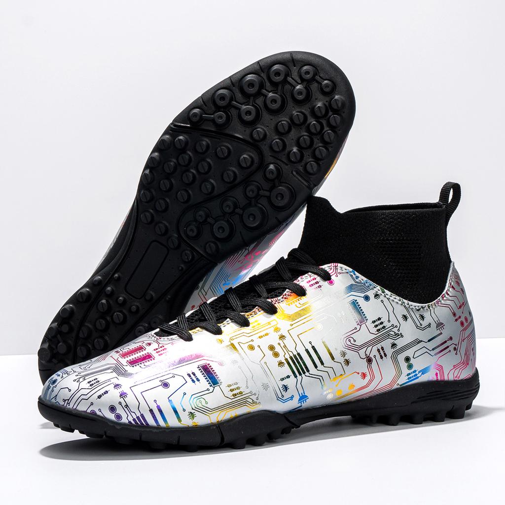 Original Men's Society Football Boot Big Size Field Training TF/FG Fast Soccer Tennis Teen Training Soccer Shoes for Men