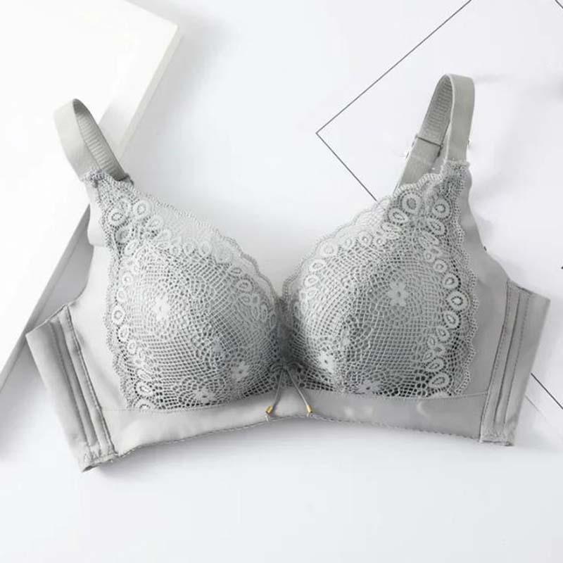 Женский собранный бюстгальтер без стального кольца, сексуальный регулируемый бюстгальтер, плотная непустая чашка, нижнее белье, препятствующее провисанию